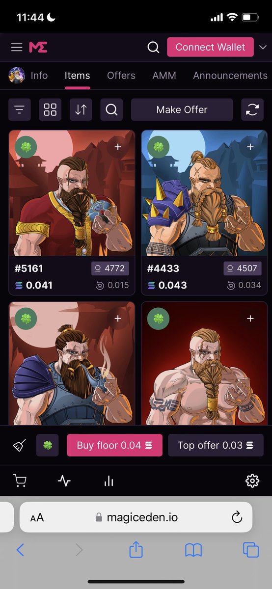 Zeck_Sol's tweet image. I don’t like to fo that but @Dworfz rugged 
These some infos about their team!!!
First one: @medaniqi after mint he sweept @DeadKingSociety and bunch of @oogyNFT with mint funds.
Second one: the artist @Oni_art66 he did same thing.
Third one ⬇️⬇️