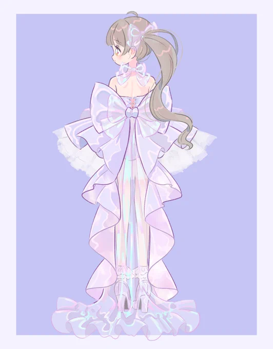 大きいリボン星梨花 