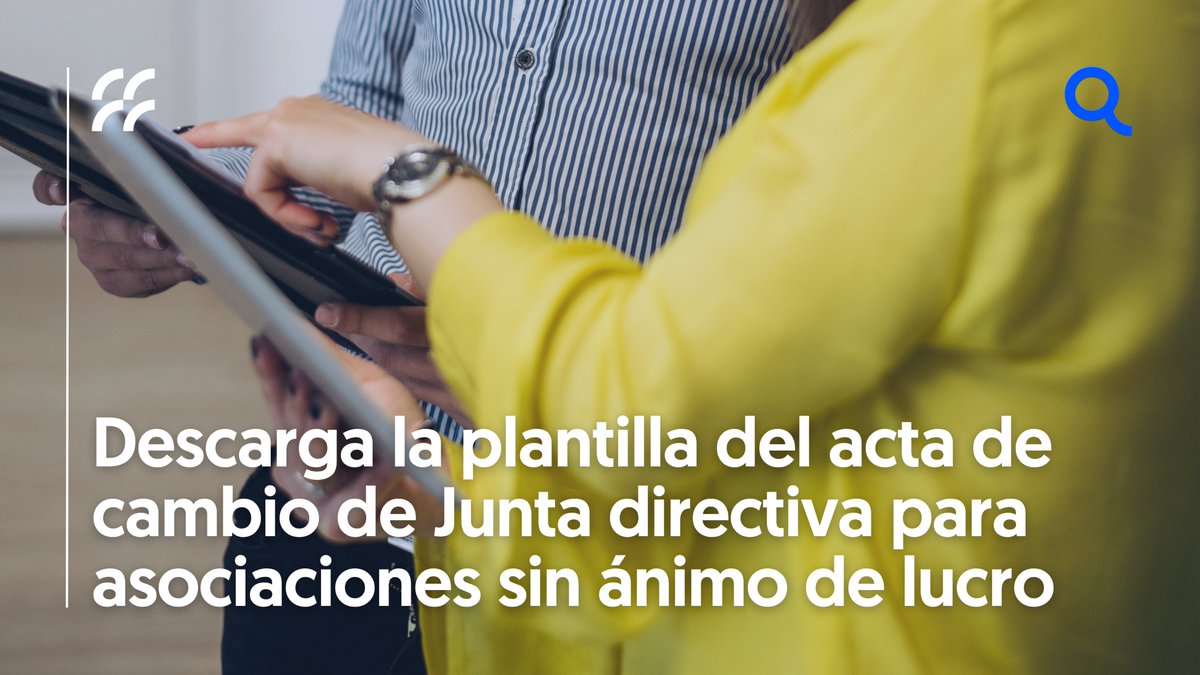 🔄 Renueva tu junta directiva con eficacia en asociaciones sin ánimo de lucro. Descubre roles clave y el acta de cambio en nuestro artículo.
👉 bit.ly/3QEx8Nj
 #juntadirectiva #playoffinformatica #SoftwareDeGestión