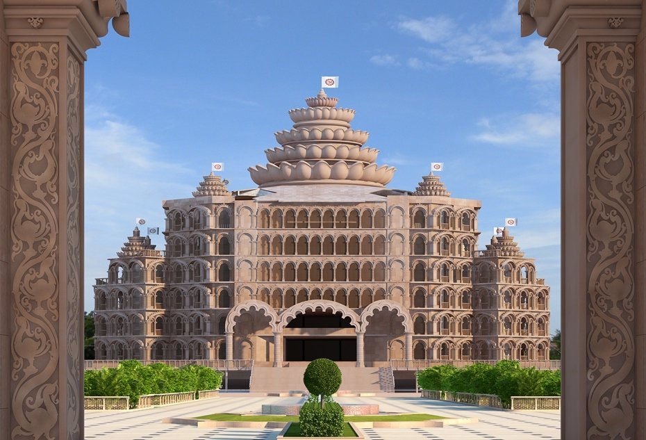 theupindex's tweet photo. Kashi

PM Modi likely to inaugurate world's largest meditation center on December 18.

Built by Vihamgam Yoga Sansthan, Swarved Mahamandir is situated on Varanasi Ghazipur highway in Umaraha

Spread over 3 lakh sqf, this 7-floor super structure can accommodate 20k Yoga Practitioner at once.