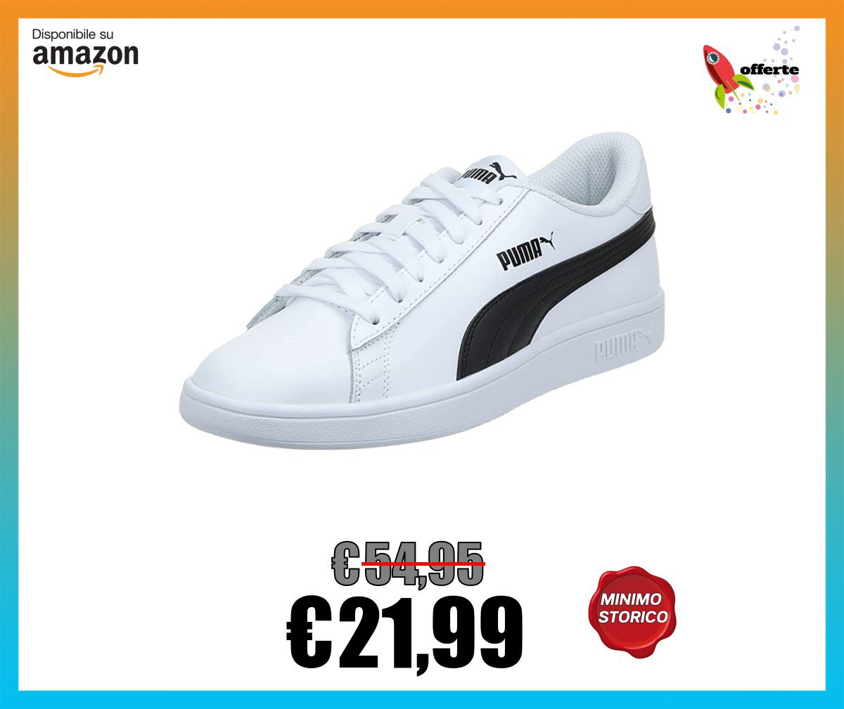 DailyOfferte's tweet photo. ⁣👉 https://t.co/V13dYeWth1 👈
😱 SUPERPREZZO 😱

👟 PUMA Smash V2 L, Scarpe da Ginnastica Unisex-Adulto

📉 MINIMO STORICO

💥 Lo paghi 21,99€
❌ Invece di 54,95€
💰 Sconto del 60% https://t.co/b3Vhb0TCGA