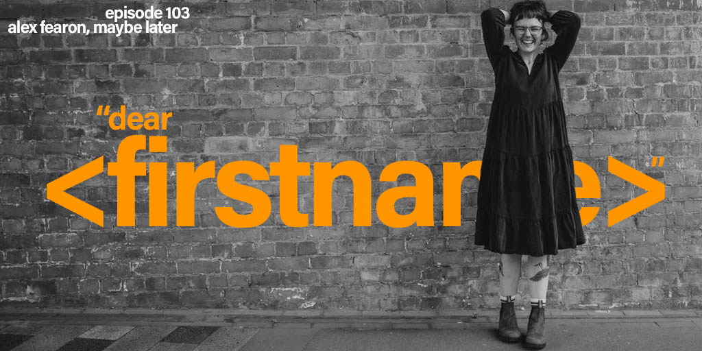 Buying the talking fish from a bloke in a pub, wearing *those* shoes to the 1998 6th Form Disco, the parkour phase - we all make mistakes. 

Our latest episode with <a href="/AlexandraFearon/">Alex Fearon - Maybe Later</a>  describes some of our favourites in email. 

domoregood.uk/2023-episodes/…