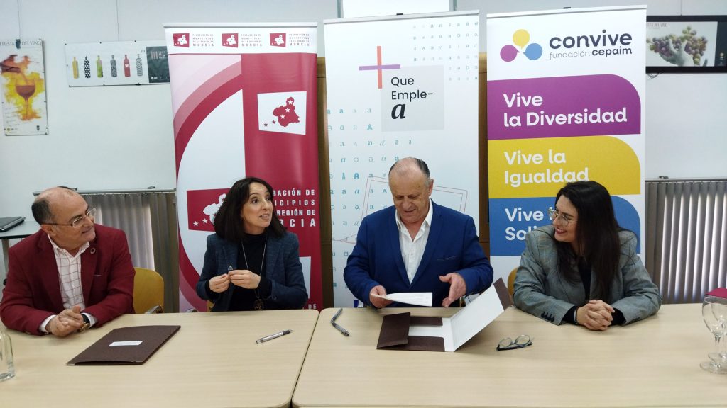 FundacionCepaim's tweet photo. 🔛Desde la #RegióndeMurcia continuamos con el proyecto piloto + Que Emple- a. Colaboran 12 ayuntamientos gracias a la @FMRdeMurcia  para su ejecución, desarrollo y cofinanciación.
#FondosEuropeos #PlandeRecuperacion #NextGenerationEU @inclusiongob @umu

https://t.co/2XjWhawD2G https://t.co/NzAFupqED7