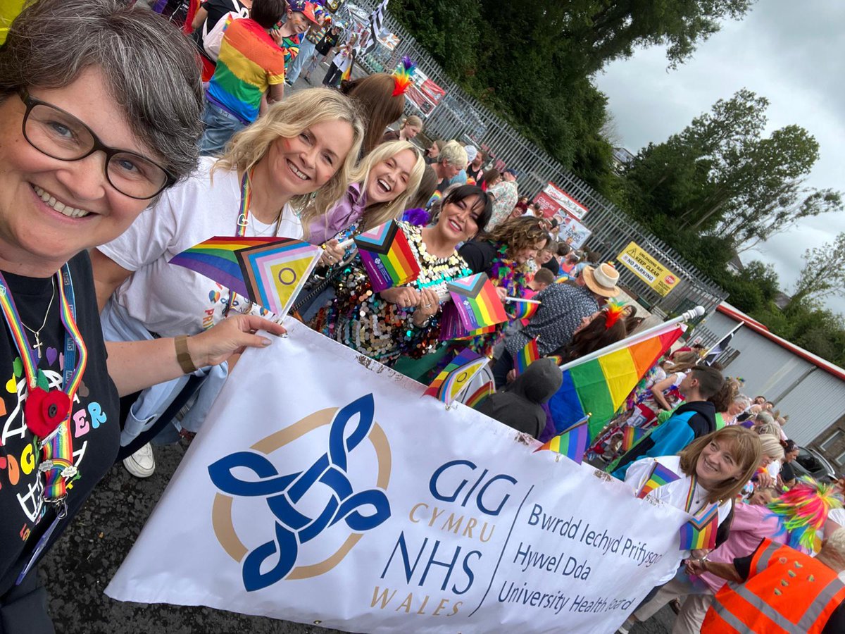 The weather won’t stop us tomorrow (Saturday 15 July) as we join the celebration of equality, diversity and community spirit at Llanelli and Haverfordwest Pride events.