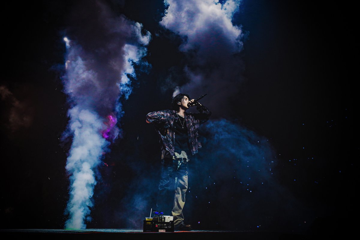 OneProductionSG's tweet photo. It was truly an awesome and unforgettable 3 nights with @bts_bighit SUGA as Agust D at our Singapore Indoor Stadium from 16 to 18 June! 😻🙌🏼  

📸 Photo credit: Courtesy of BIGHIT MUSIC
More photos: https://t.co/l8lBygQKHH https://t.co/w02L1G4yqT