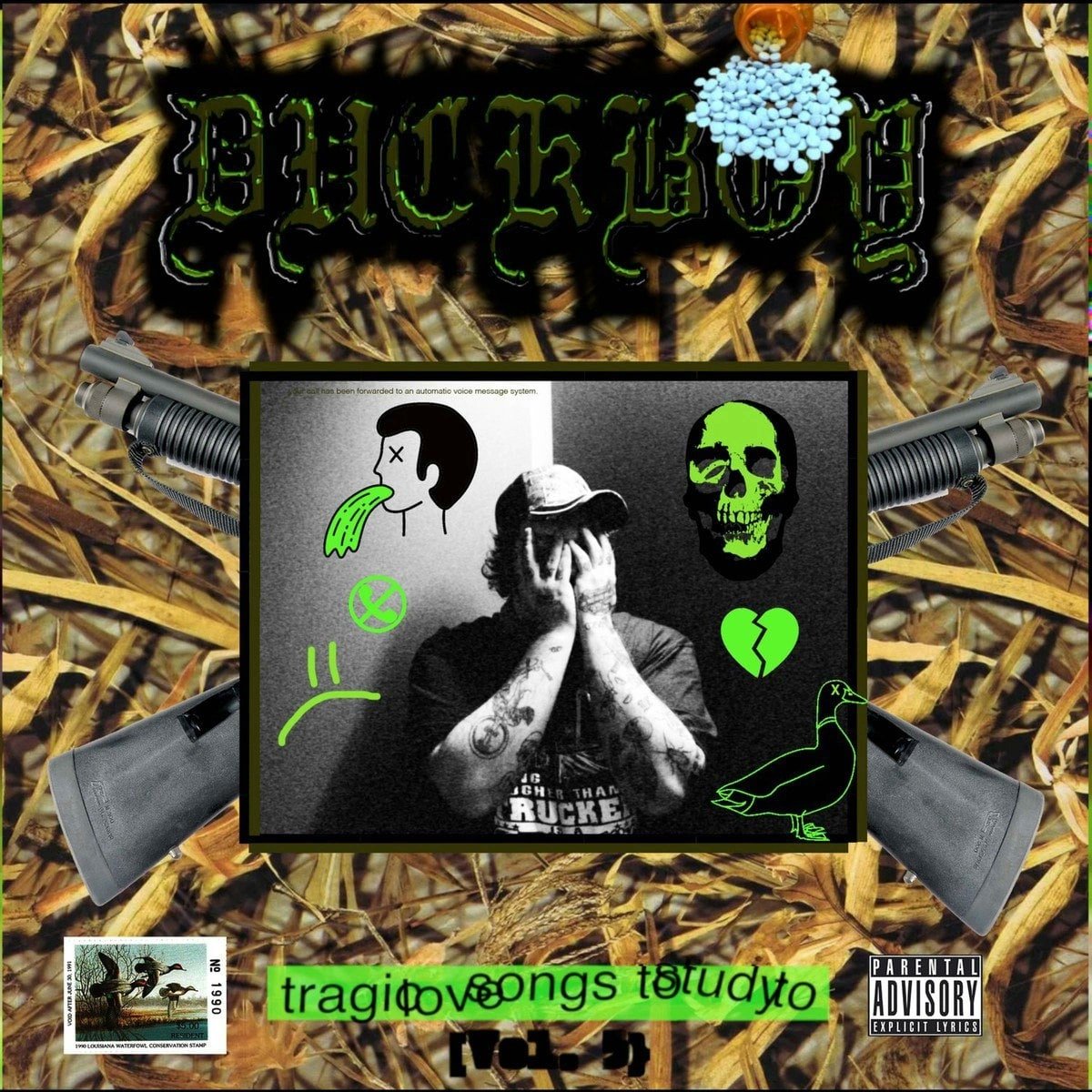 yungxirst's tweet photo. DUCKBOY - TRAGIC LOVE SONGS TO LISTEN TO [VOL. 5] 

OUT NOW ON ALL PLATFORMS

G*59 https://t.co/F1FlIi7kuI
