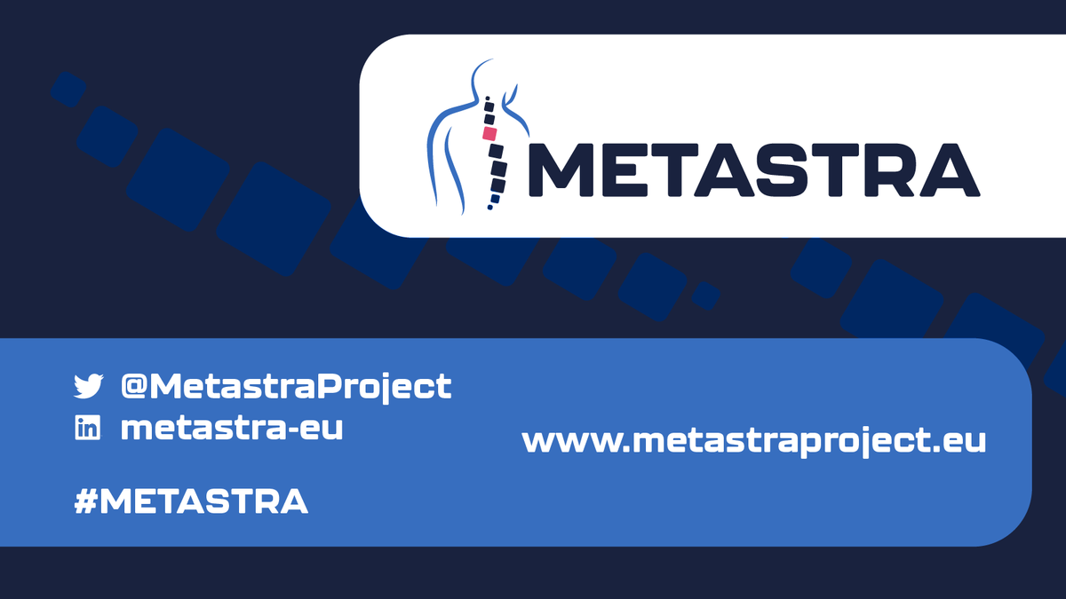 🔬 Launching July 1st, 2023: #METASTRA, an EU-funded project, revolutionizes fracture risk assessment for cancer patients with vertebral metastases. Stay tuned for personalized treatment breakthroughs! For more information ➡ metastraproject.eu