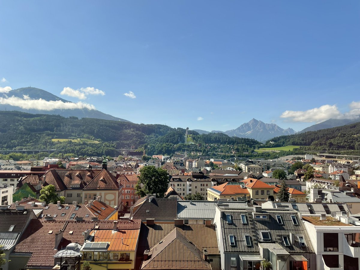 Good morning from
Innsbruck!