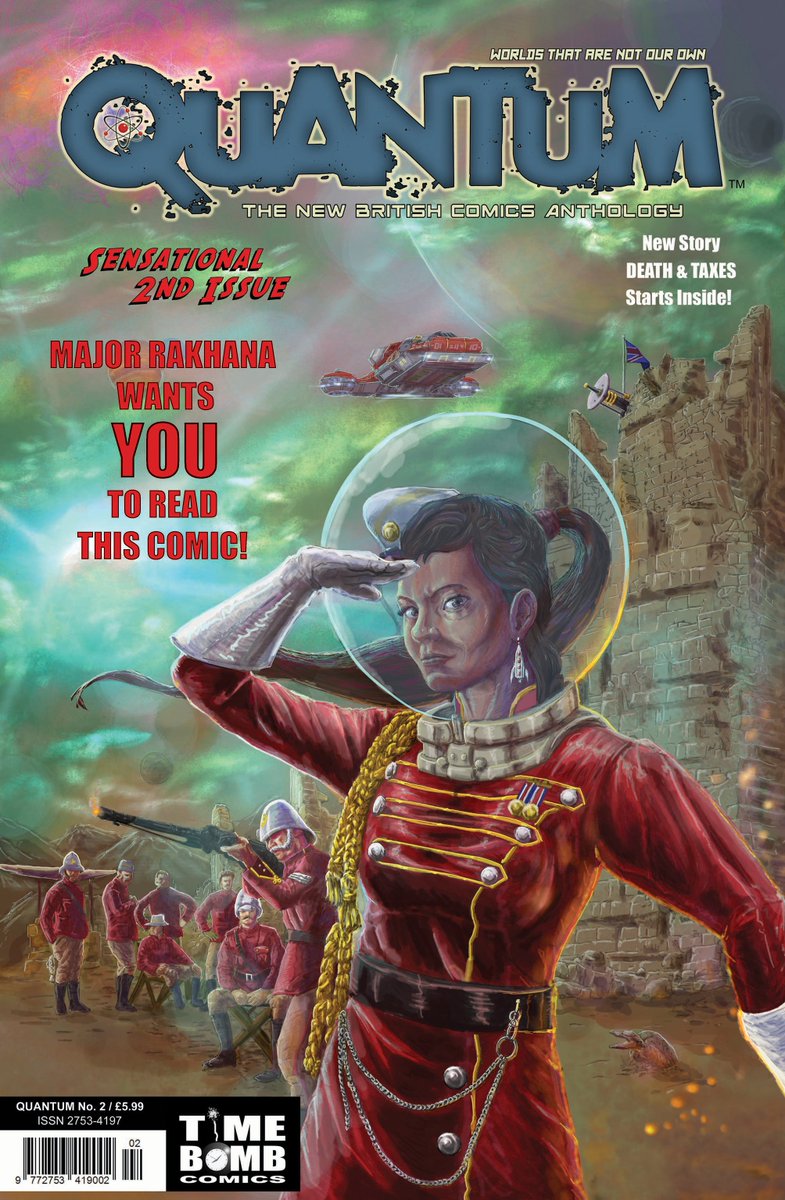 TimeBombComics's tweet image. WESTERNOIR: MOON CURSED is a werewolf western unlike anything else! Writer Dave West, artist Joseph Harangue &amp;amp; colourist Matt Soffe take you on a nightmare of a wagon trail! Get QUANTUM in your local #newsagent! #western #cowboys #werewolf #horror #comics #buylocal #art #writer