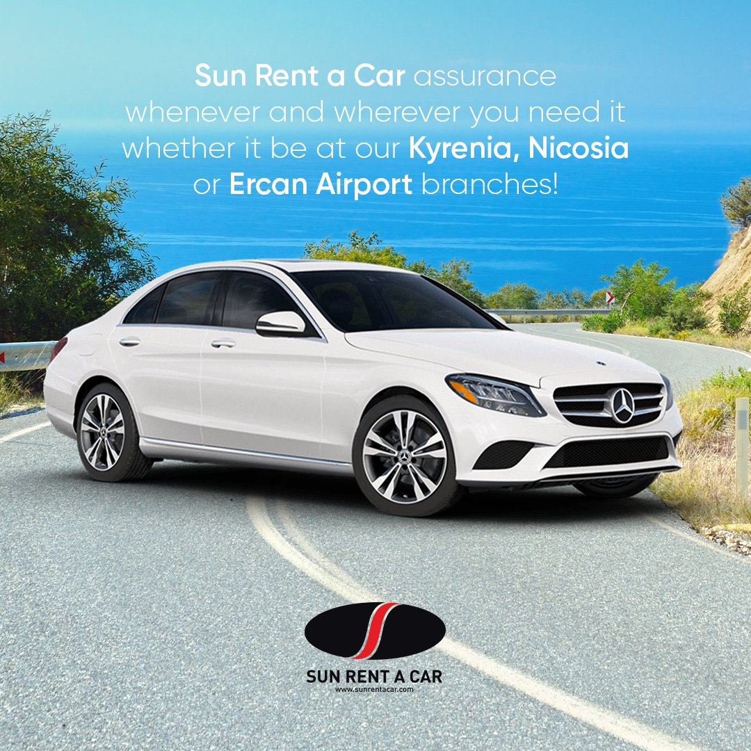 Sun Rent a Car assurance whenever and wherever you need it 
For reservation:
📷+90 392 227 23 03
📷sunrentacar.com
📷facebook.com/sunrentacarcyp/
📷instagram.com/sunrentacarcyp…
#sunrentacar #carfleet #rentacarcyprus #rentacar #carrental #KKTCkiralikaraç #kibrisaraçkiralama