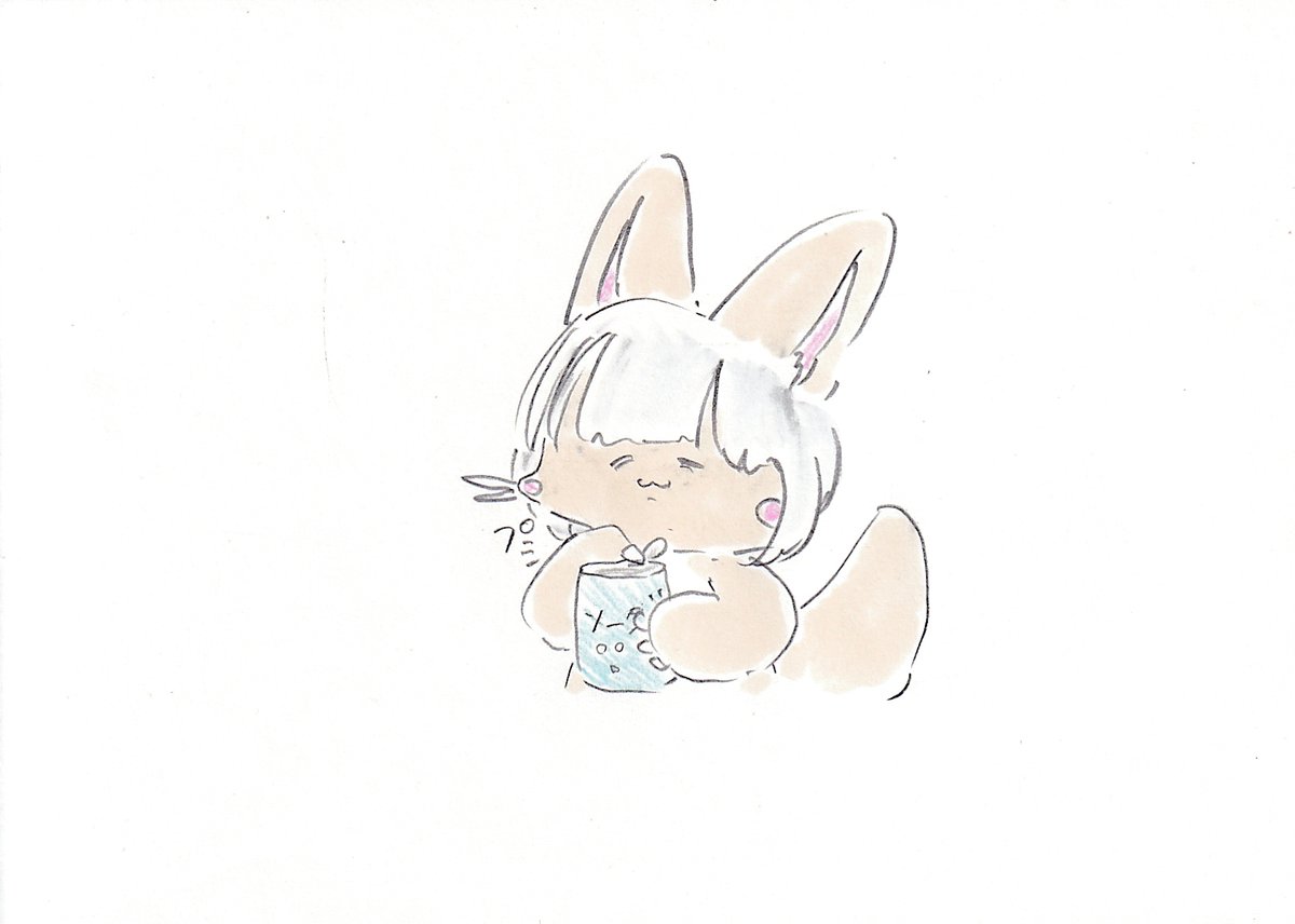 ナナチ(メイドインアビス) 「暑い日はやっぱ炭酸よねー。 #イラスト #メイドインアビス」|けだまのイラスト