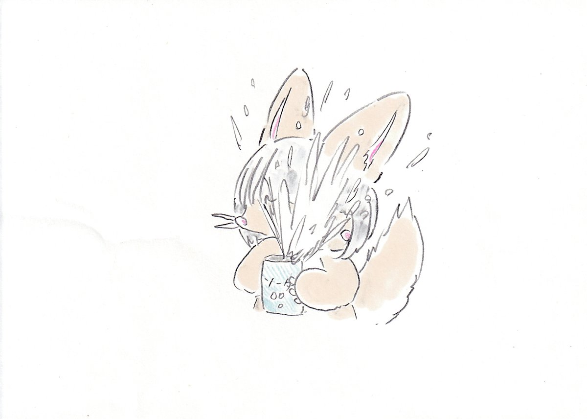 ナナチ(メイドインアビス) 「暑い日はやっぱ炭酸よねー。 #イラスト #メイドインアビス」|けだまのイラスト