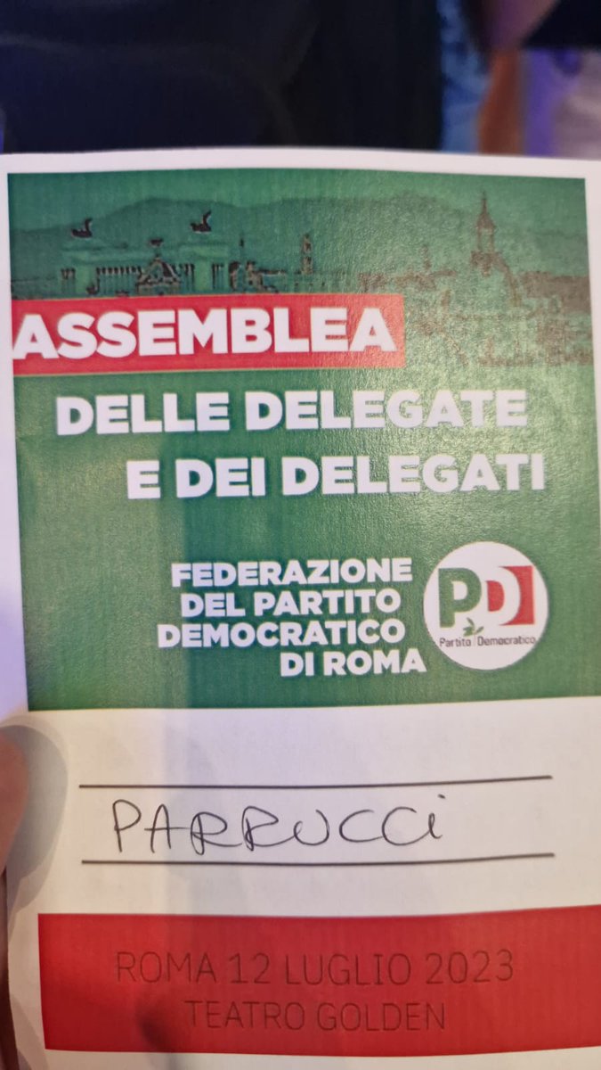 Buon lavoro e complimenti a Enzo Foschi e Giulia Tempesta, neo segretario e presidente del <a href="/PD_ROMA/">PD ROMA</a> e  alle vicepresidenti Sabrina Giuseppetti e Federica Serratore. 
Si apre una nuova stagione di lavoro intenso, ascolto dei cittadini e risoluzione delle istanze del territorio