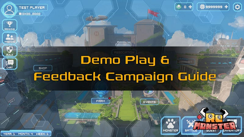 Re_Monster__'s tweet photo. 1/📢 Finally, Playable Demo is released!
In this Demo, you can try "Raising" and "Battle".
Let's play with the 6 types of Monsters implemented ahead of others!

👇Play Guide
https://t.co/DzG2cNfKyz https://t.co/ZwUYnAJhZC