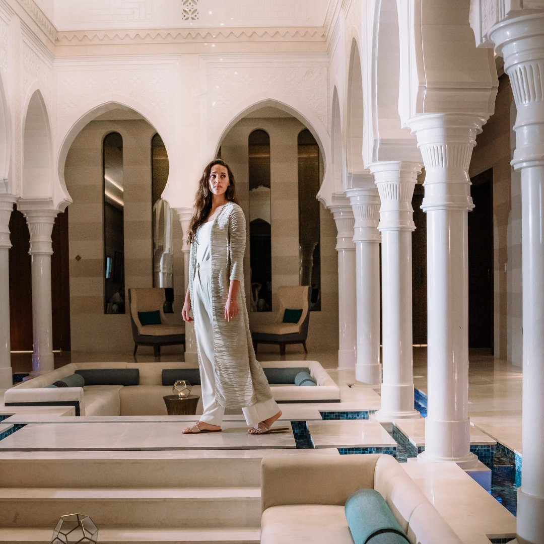 HiltonSalwa's tweet photo. Embark on a blissful journey of tranquility and let your worries melt away. Discover the serenity that awaits at our luxurious spa, where relaxation becomes an art 🌿✨
#salwabeachresort #ILoveSalwa #Resortlife #spa #journey #Hilton #eforeaSpa #Qatar https://t.co/yIW0qznYMj