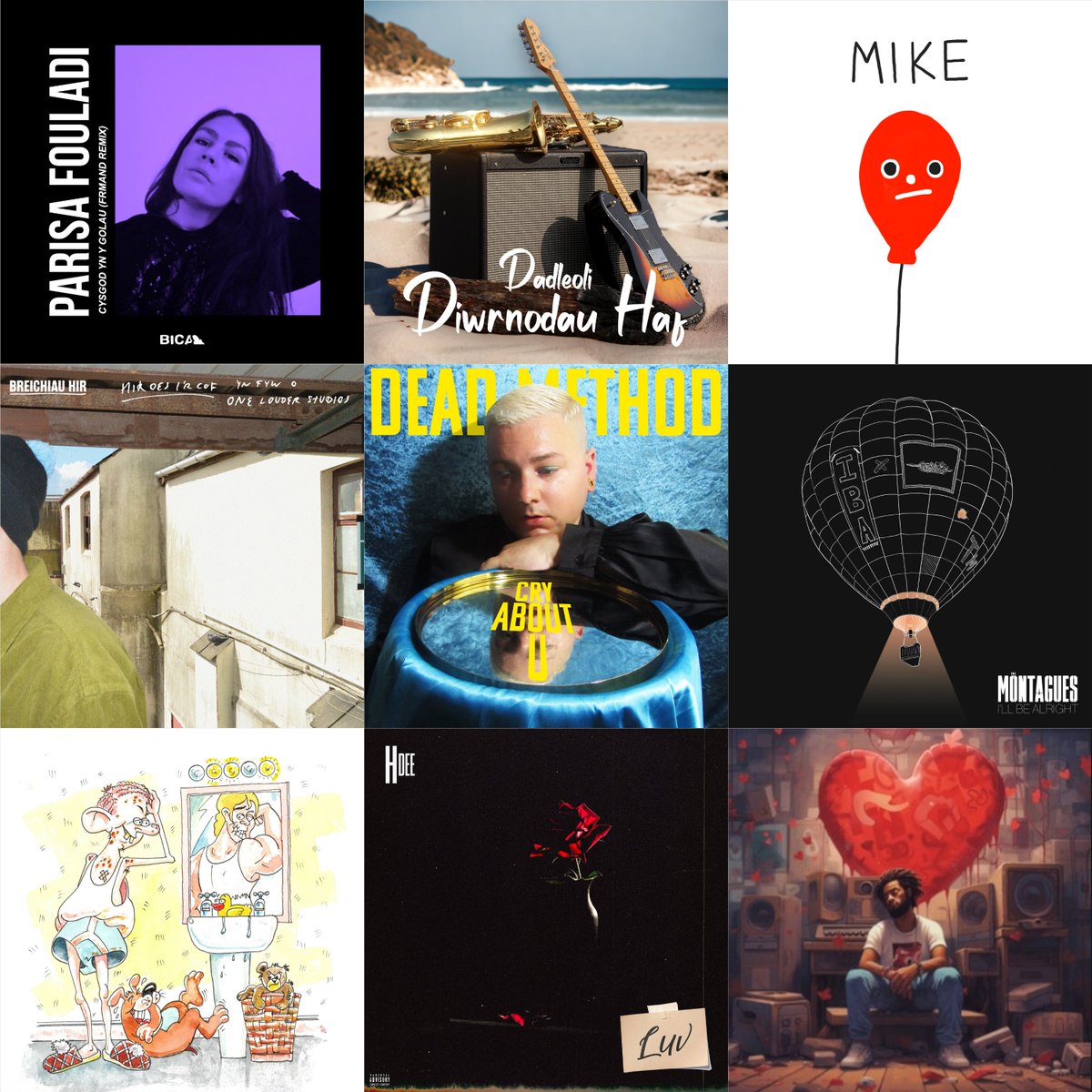 PYST (@pystpyst) on Twitter photo Miwsig Newydd Gwener — A whole host of new tracks for you to delve into this #NewMusicFriday 💐
<a href="/parisafouladi/">Parisa Fouladi پریسا</a> <a href="/frmand_music/">FRMAND</a> <a href="/dadleoli/">Dadleoli</a> <a href="/Hyllband/">Hyll</a> <a href="/BreichiauHir/">Breichiau Hir</a> @DeadMethod <a href="/montaguesmusic/">The Montagues</a> <a href="/ElisDerby/">Elis Derby</a> HDEE + Raph Stormwalker
Gwrandewch yma: orcd.co/pystyndyglust Miwsig Newydd Gwener — A whole host of new tracks for you to delve into this #NewMusicFriday 💐
<a href="/parisafouladi/">Parisa Fouladi پریسا</a> <a href="/frmand_music/">FRMAND</a> <a href="/dadleoli/">Dadleoli</a> <a href="/Hyllband/">Hyll</a> <a href="/BreichiauHir/">Breichiau Hir</a> @DeadMethod <a href="/montaguesmusic/">The Montagues</a> <a href="/ElisDerby/">Elis Derby</a> HDEE + Raph Stormwalker
Gwrandewch yma: orcd.co/pystyndyglust