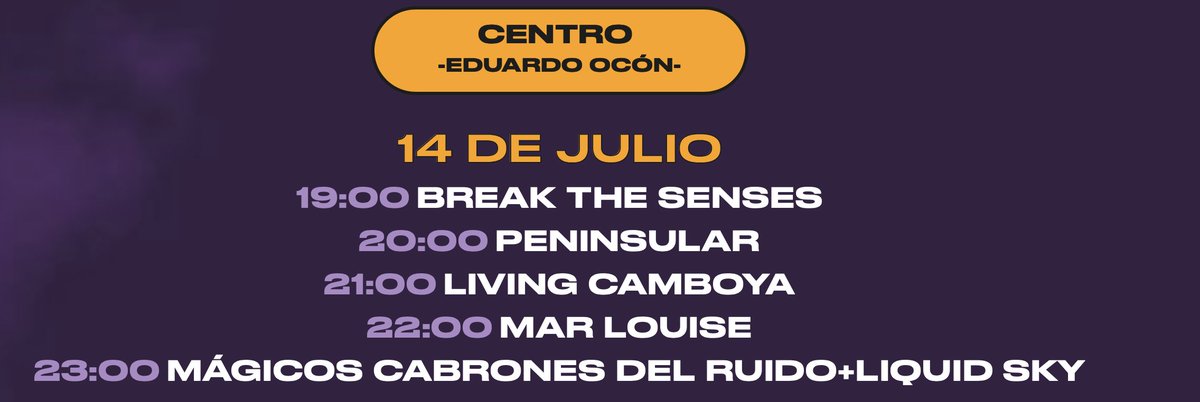 Día grande para <a href="/wearepeninsular/">Peninsular</a> . A las 20 horas estarán en el Escenario Centro de Brisa en tu Barrio. Una ocasión perfecta de disfrutar de sus nuevos temazos.

<a href="/festival_brisa/">Brisa Festival</a>