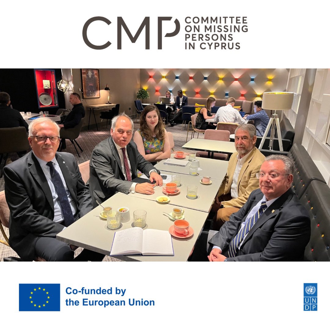 The Members of CMP held meetings with Ministers of Parliament Mr. Bambos Charalambous, and Ms. Theresa Villiers. The Members also met with a bi-communal association of Cypriots with a call for potential witnesses to come forward with information in support of CMP’s investigation.