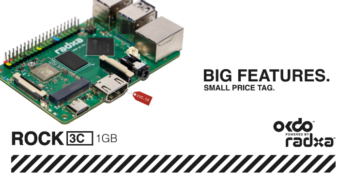WeAreRSGroup's tweet photo. The ROCK 3C SBC from @LetsOKdo is based on the powerful Rockchip RK3566 SoC and has an ultra-small form factor.
Size means nothing, this little unit is packed with remarkable features.📦
Look below & see what powerful features it has!
➡️https://t.co/uhFXCKRQvG⬅️ #OKdoFunFriday https://t.co/A3jvQwZ7hV
