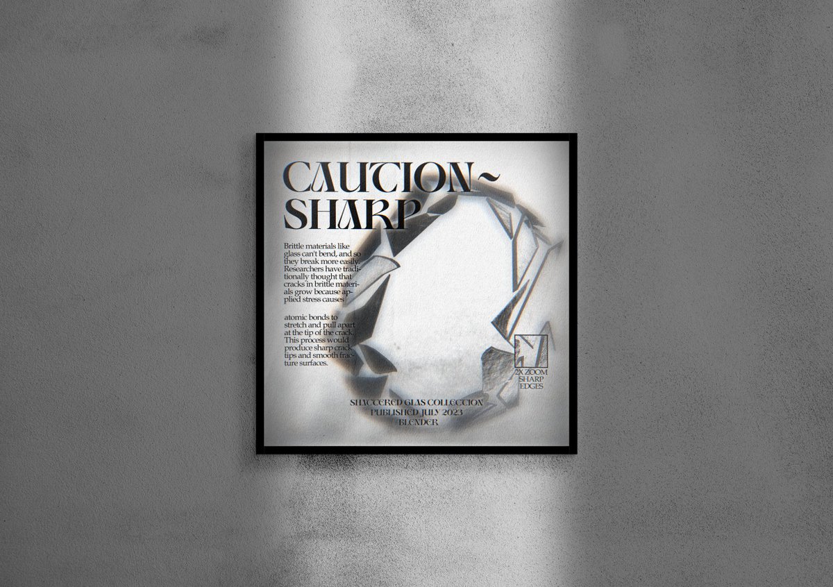 VfxFelix's tweet photo. Shattered glas collection w mockups https://t.co/yuaa4cROEU