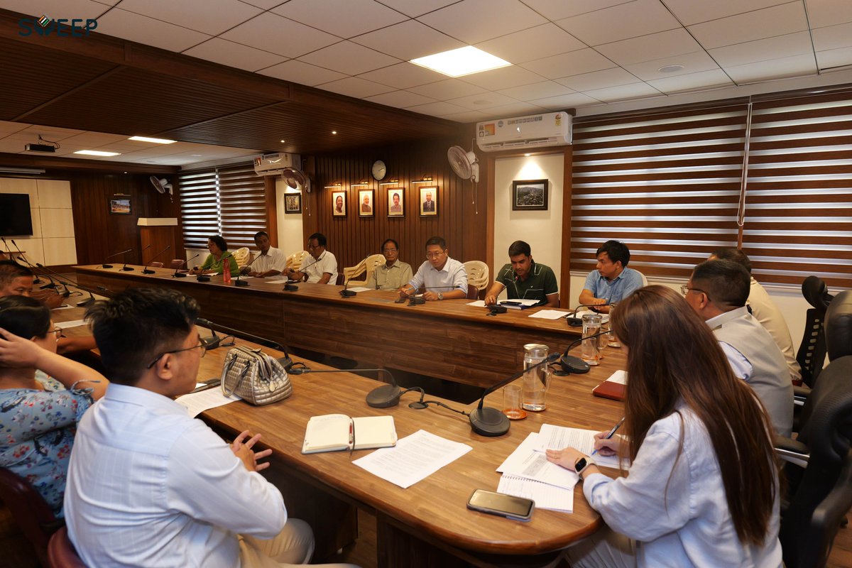 DEO_Kolasib's tweet photo. District Level Standing Committee on rationalization of Poling Station within Kolasib District 
# IVote4Sure https://t.co/M5uIAhxRUJ