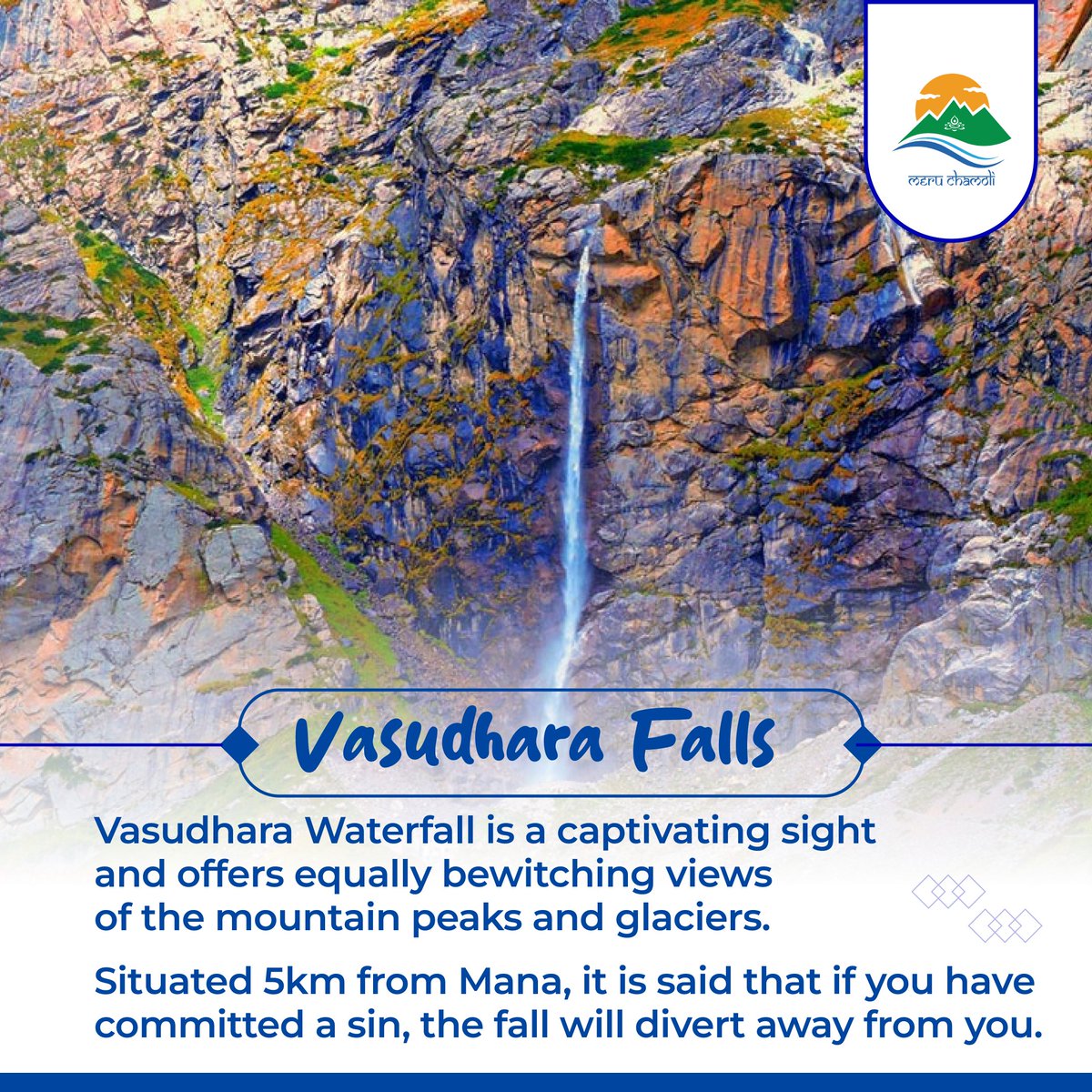 meruchamoli's tweet photo. Nature's Masterpiece Unveiled: Vasudhara Falls🌊
#Chamoli #Uttarakhand #VasudharaFalls #Pandavaas #Mana #FirstVillageOfIndia #Badrinath #EscapeIntoNature #NatureParadise https://t.co/Q9nvjHeKLB