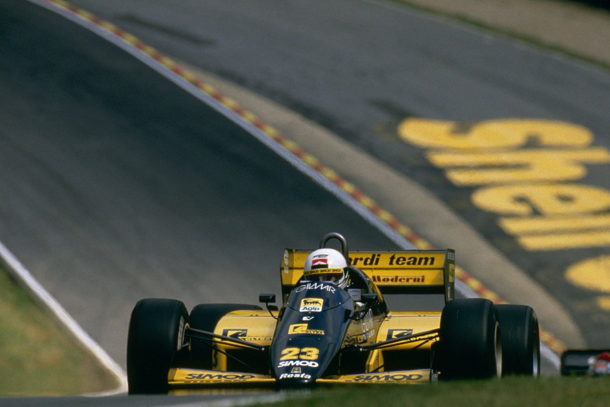 Not sure what I miss more, Minardi, Andrea de Cesaris or the Shell Oils run off at Paddock Hill Bend.