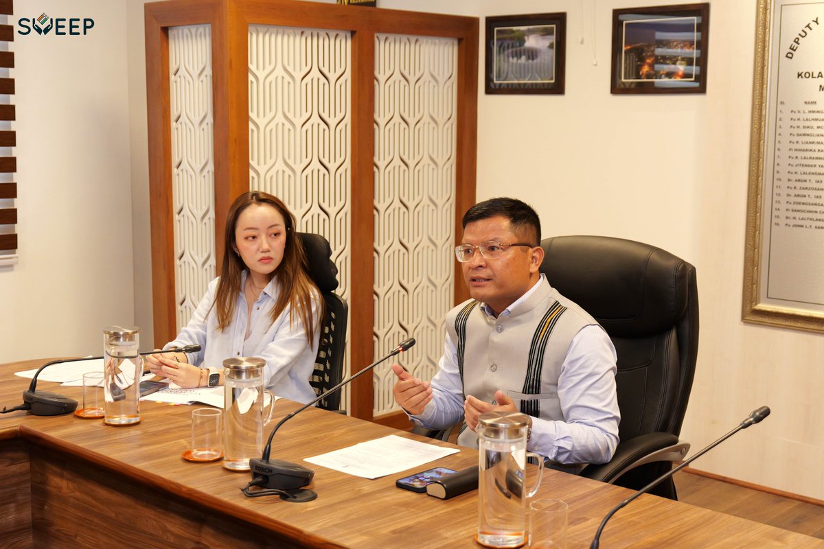 DEO_Kolasib's tweet photo. Training of all Sector Officers in connection with the upcoming General Election to MLA,2023 of 4-Tuirial, 5-Kolasib and 6-Serlui (ST) https://t.co/5G9q8EX6gj