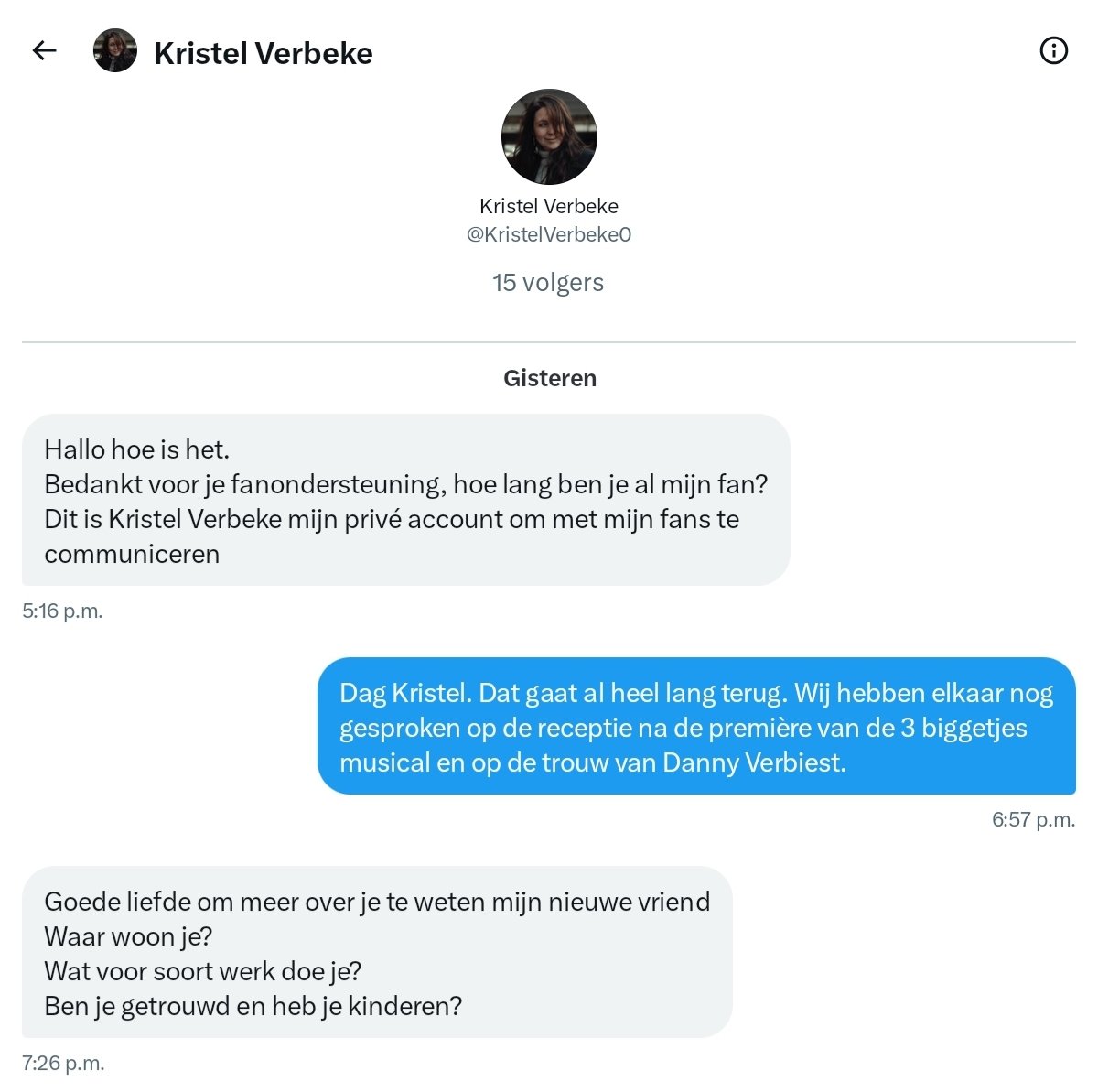 JurgenDepoortr's tweet image. Twitter is toch een fantastisch medium!
Je kan hier zelfs DMen met BVs. 🥰