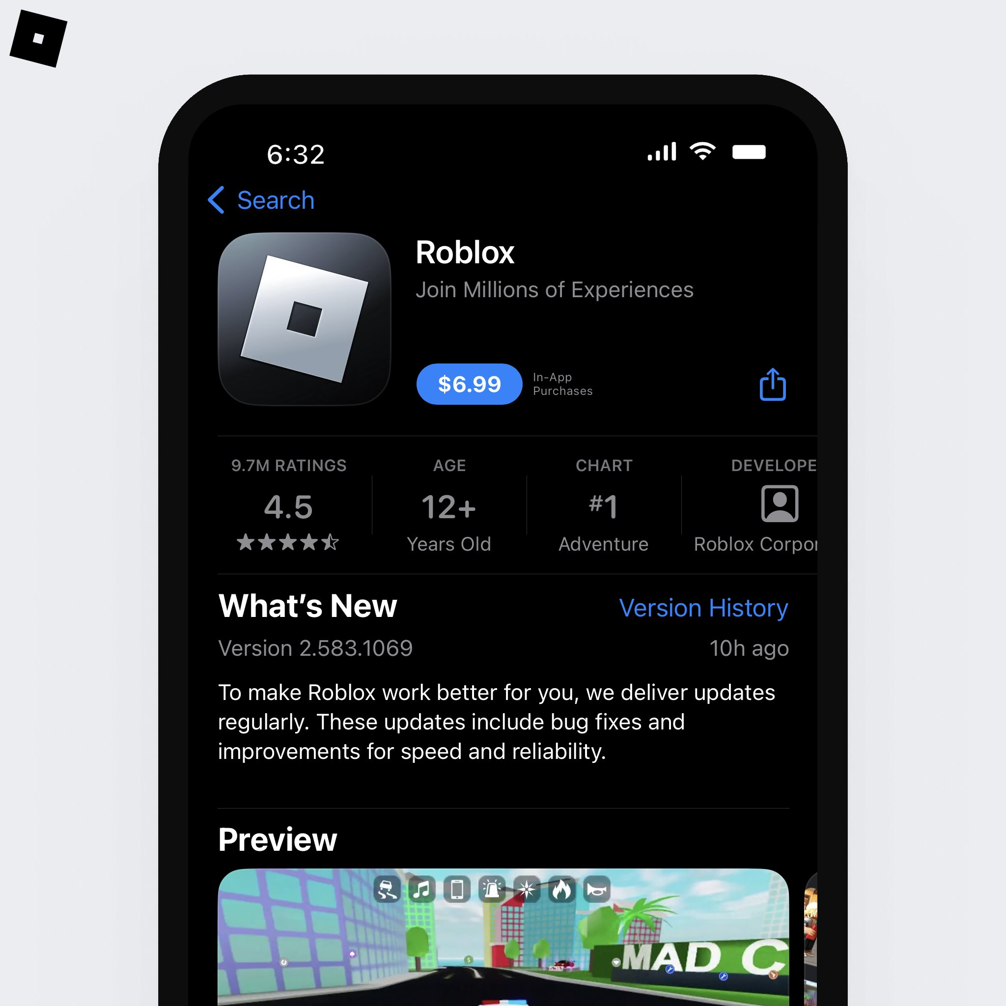 Roblox en App Store