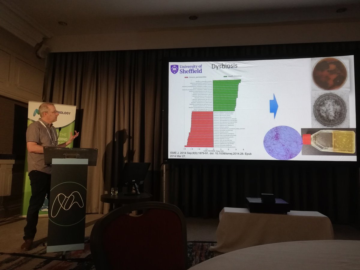 Maria Muchova (@muchovamaria) on Twitter photo Final day of #Anaerobe2023 starting with a great talk from <a href="/GrahamPStafford/">Graham P Stafford</a> on Tannerella forsythia.
<a href="/MicrobioSoc/">Microbiology Society</a> Final day of #Anaerobe2023 starting with a great talk from <a href="/GrahamPStafford/">Graham P Stafford</a> on Tannerella forsythia.
<a href="/MicrobioSoc/">Microbiology Society</a>