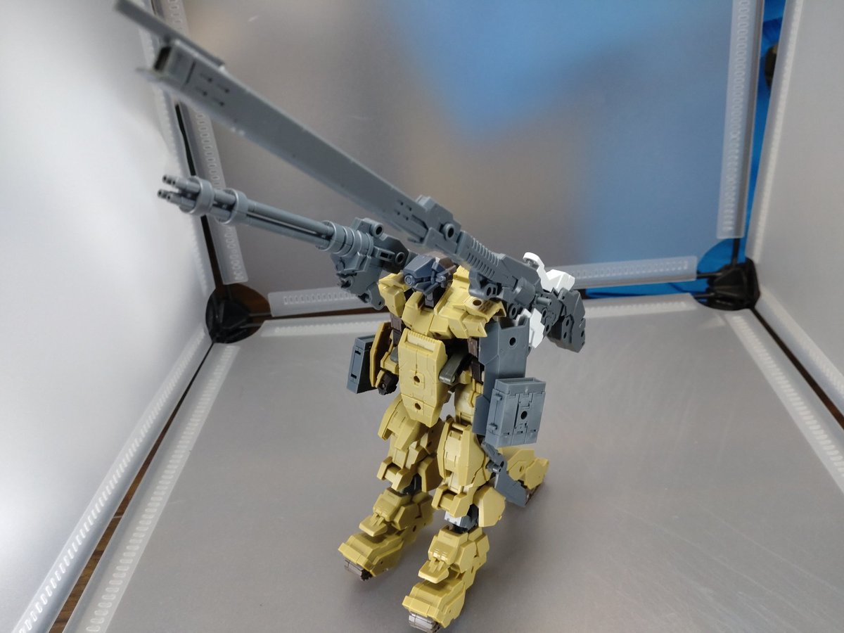 LECROSSBONES's tweet image. #30MM地球連合軍
 #30MM古代都市戦 
 #30MM 
スフィンクス
連合軍の砲戦機体
スーパーロングレンジビーム砲とビームバルカンを装備し空中、海上の敵勢力に攻撃を加えていく