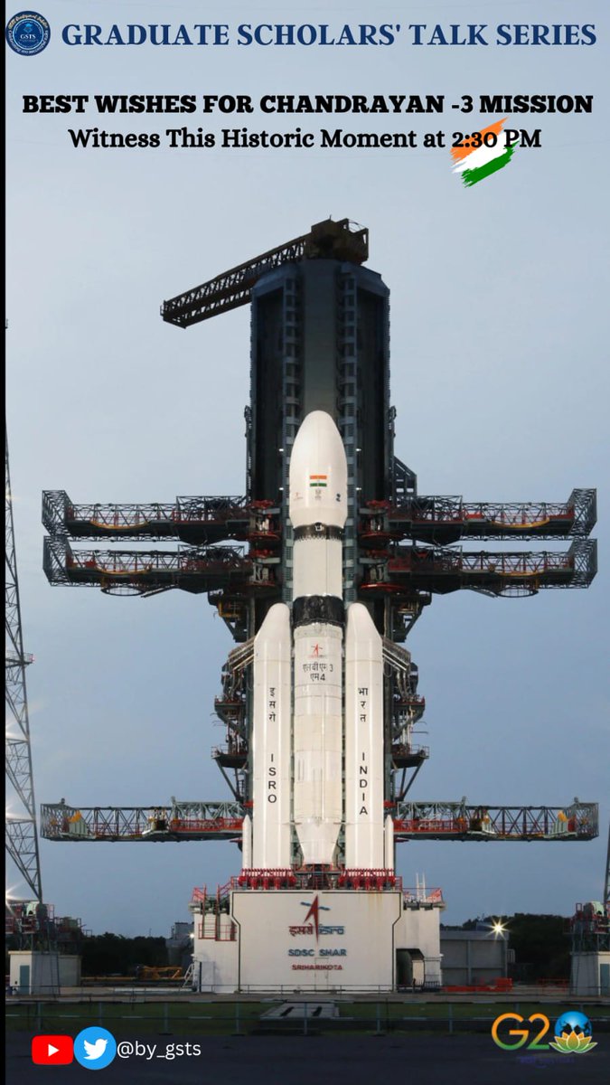 SamridhdiK's tweet photo. 3...2...1...
#India is all set for #Chandrayaan3
🇮🇳🚀
#ISRO #Indian #astronomy #moon #TwitterSpace #Sriharikota https://t.co/E0mhrJJMnr
