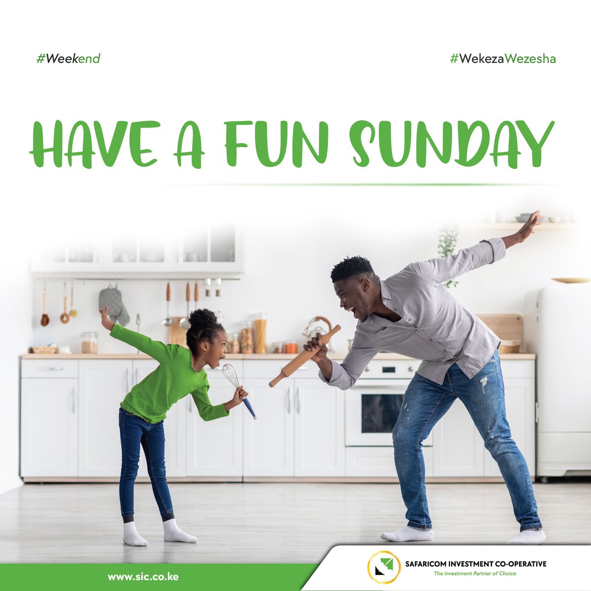 sicinvestment's tweet photo. When baking turns into a kitchen concert😅.
Have a lovely Sunday.

Reach us via 0729 121 212 or info@sic.co.ke for any of your investment needs.
Visit https://t.co/rVkwOeFARa for to see the incredible investment opportunities we have for you.

#sunday #dadaughter #WekezaWezesha https://t.co/vwlr70kxdx