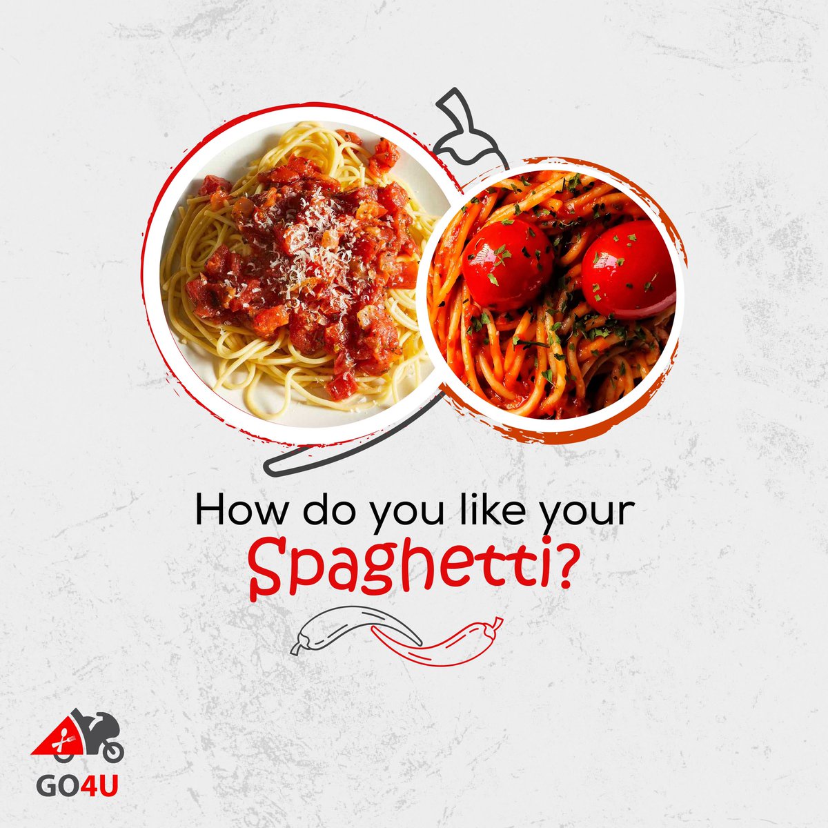 Go4u_ng's tweet photo. ๐ Spaghetti Showdown! ๐ธ
Which is your pick?
๐
Spaghetti and stew: Traditional comfort food that warms the soul. ๐
๐ถ๏ธ Jollof spaghetti: A flavorful twist on the beloved pasta dish. ๐
Vote below and tell us your favorite!
Stay tuned for GO4U updates! โจ
#Lasu #Go4u #EKSU https://t.co/fcxhcnwXsD