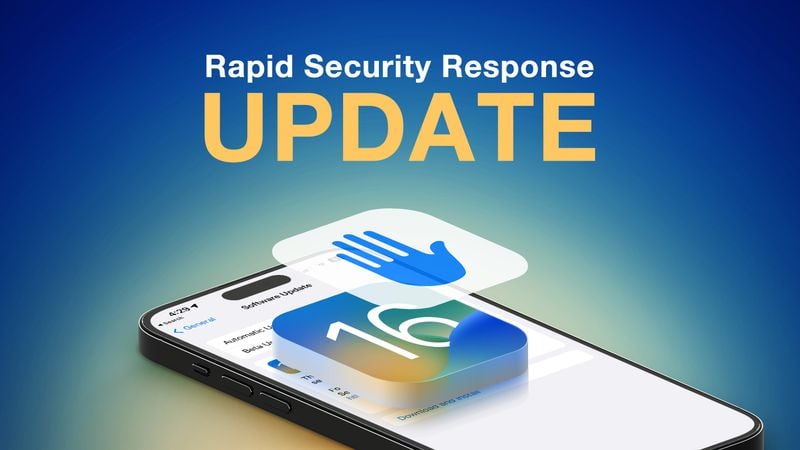 webtrek_it's tweet photo. Apple ha rilasciato oggi correzioni aggiornate di Rapid Security Response (RSR) disponibili per gli utenti iPhone e iPad che eseguono gli aggiornamenti iOS e iPadOS 16.5.1 e l' aggiornamento macOS Ventura 13.4.1.

https://t.co/RTNC28rxsE https://t.co/Ny530QGMSV