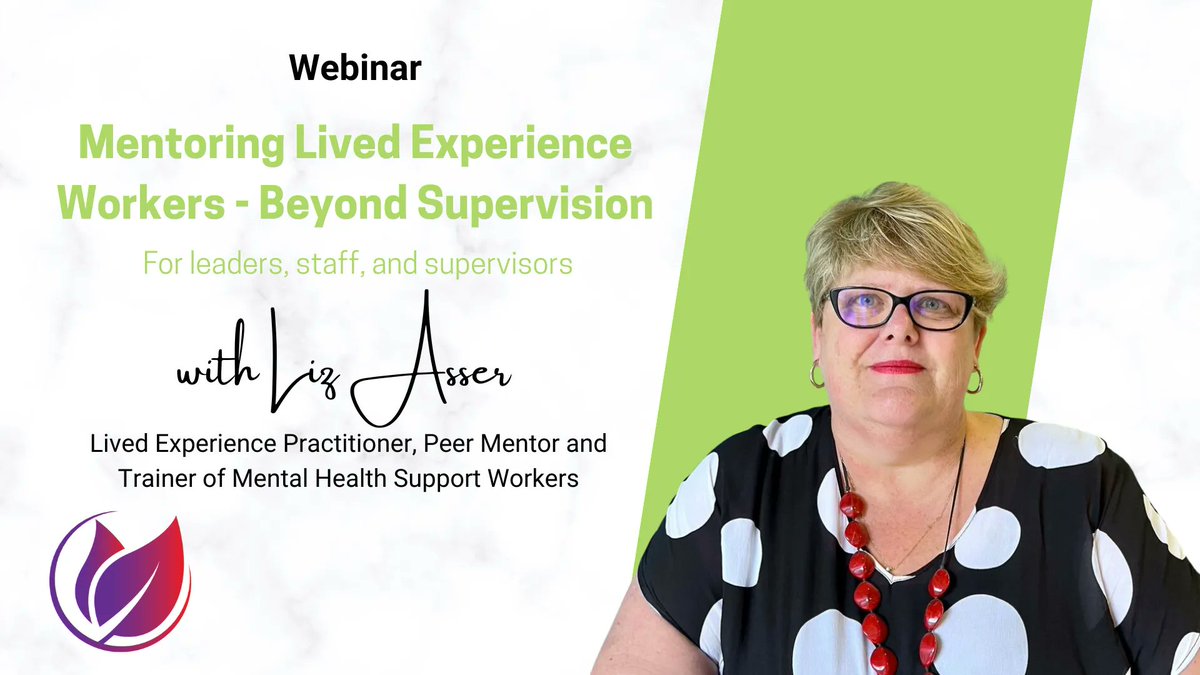 #FlashbackFriday - in April @MXEmilyUnity and @AsserLiz talked about going beyond supervision in the #peerworkforce. They discussed how to support AND mentor #peerworkers to become leaders, representatives, and informed contributors at all levels. bit.ly/3Oa9Ka8