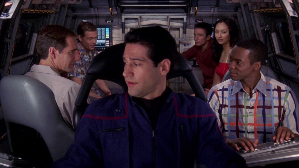 fmfagan's tweet photo. Jumpsuits ahoy! 🙋🏻♂️
Thank goodness! If this had been a crappy one I would’ve really given up all hope tonight.
#AllStarTrek #TOS #TwoDaysAndTwoNights https://t.co/x4No18k6JC