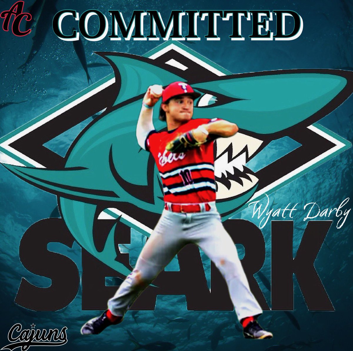 I’m excited to announce that I will be continuing my baseball career at Southeast Arkansas college.
<a href="/CalebAdams_13/">Caleb Adams</a> <a href="/StevenAdamsJr/">Steven Ray Adams Jr</a> <a href="/SearkSharks/">SEARK Shark Athletics</a> <a href="/AcadianaCajuns/">Acadiana Cajuns Baseball</a>