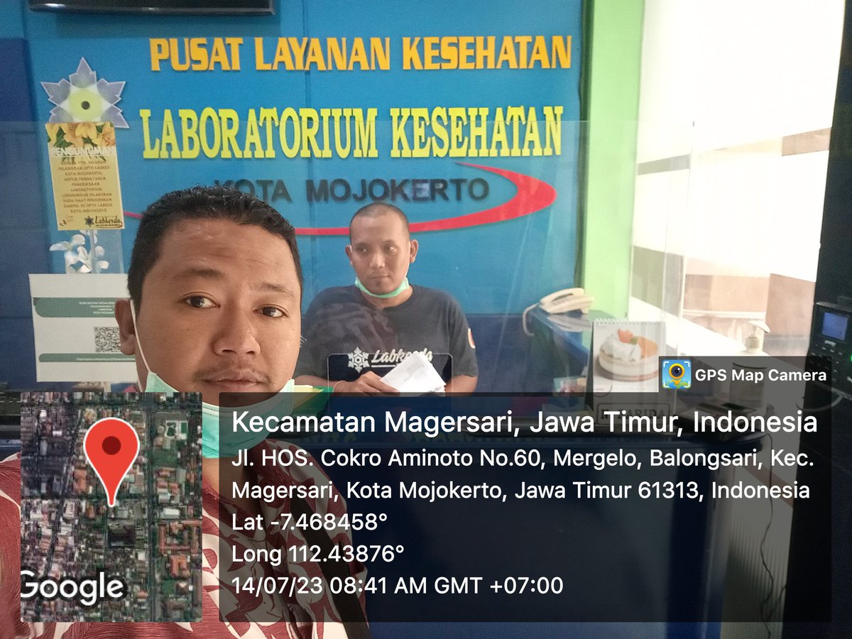CakReng's tweet photo. Jumat 14/07/23, RENGGA IMAM FAUZI,Luhkan Kab.Mojokerto, melakukan pendampingan ke pelaku usaha perikanan dalam pengujian air di UPTD laboratorium kesehatan
#Luhlapor
#GiatLuhkanSatminkalBWI
@puslatluhkp 
@bppp_banyuwangi https://t.co/30ZQnd8Err