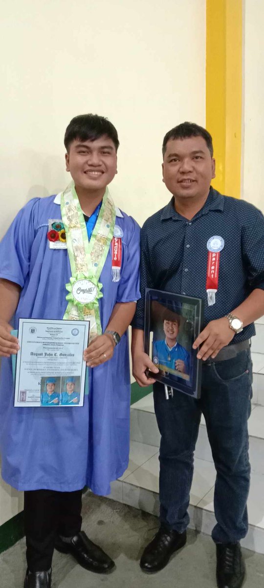 g_augos2's tweet image. Congrats nak
Woth High Honors
Glory to God.
