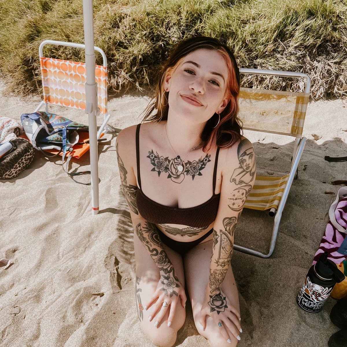 finally got out to the beach today 🥹✨🏝️