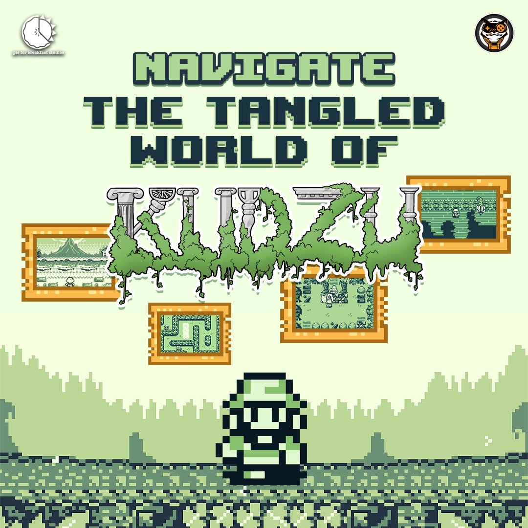 Embark on a non-linear adventure through mesmerizing landscapes and intricate puzzles. Test your skills, uncover the secrets, and conquer the challenges that await!

Check out the demo here: bit.ly/46pbrrw #Kudzu <a href="/Totter87/">TAREN OTTER</a> <a href="/PFBStudios/">Pie for Breakfast Studios</a>