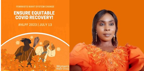 ChiChi Nkire (@nkirechichi) on Twitter photo @HLPF 2023 Day 4, July 13.
We at the Women Major Group wore orange expressing our demands ;Build new economies that center #care & #humanrights. #HLPF2023 #FeministsWantSystemChange
<a href="/WHONigeria/">WHO Nigeria</a>
<a href="/ossap_sdgs/">OSSAP-SDGs</a>
@FMHDSD
<a href="/Leadin_Africa/">LEADIN AFRICA</a>
<a href="/mepb_lag/">Ministry of Economic Planning and Budget (Lagos)</a>
<a href="/UN_Women/">UN Women</a>
<a href="/_AfricanUnion/">African Union</a> @HLPF 2023 Day 4, July 13.
We at the Women Major Group wore orange expressing our demands ;Build new economies that center #care & #humanrights. #HLPF2023 #FeministsWantSystemChange
<a href="/WHONigeria/">WHO Nigeria</a>
<a href="/ossap_sdgs/">OSSAP-SDGs</a>
@FMHDSD
<a href="/Leadin_Africa/">LEADIN AFRICA</a>
<a href="/mepb_lag/">Ministry of Economic Planning and Budget (Lagos)</a>
<a href="/UN_Women/">UN Women</a>
<a href="/_AfricanUnion/">African Union</a>