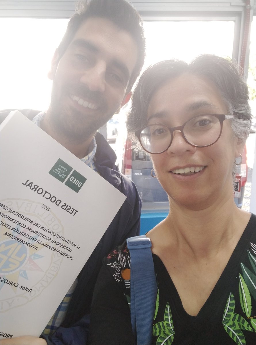 vyepezr's tweet photo. Super honrada de ser lectora de esta tesis doctoral ๐๐ฝโโ๏ธ Disfrutando las "vacaciones" ๐ #whatprofessorsdo @UNED @PUCeCiencia https://t.co/egrpz84Rcq