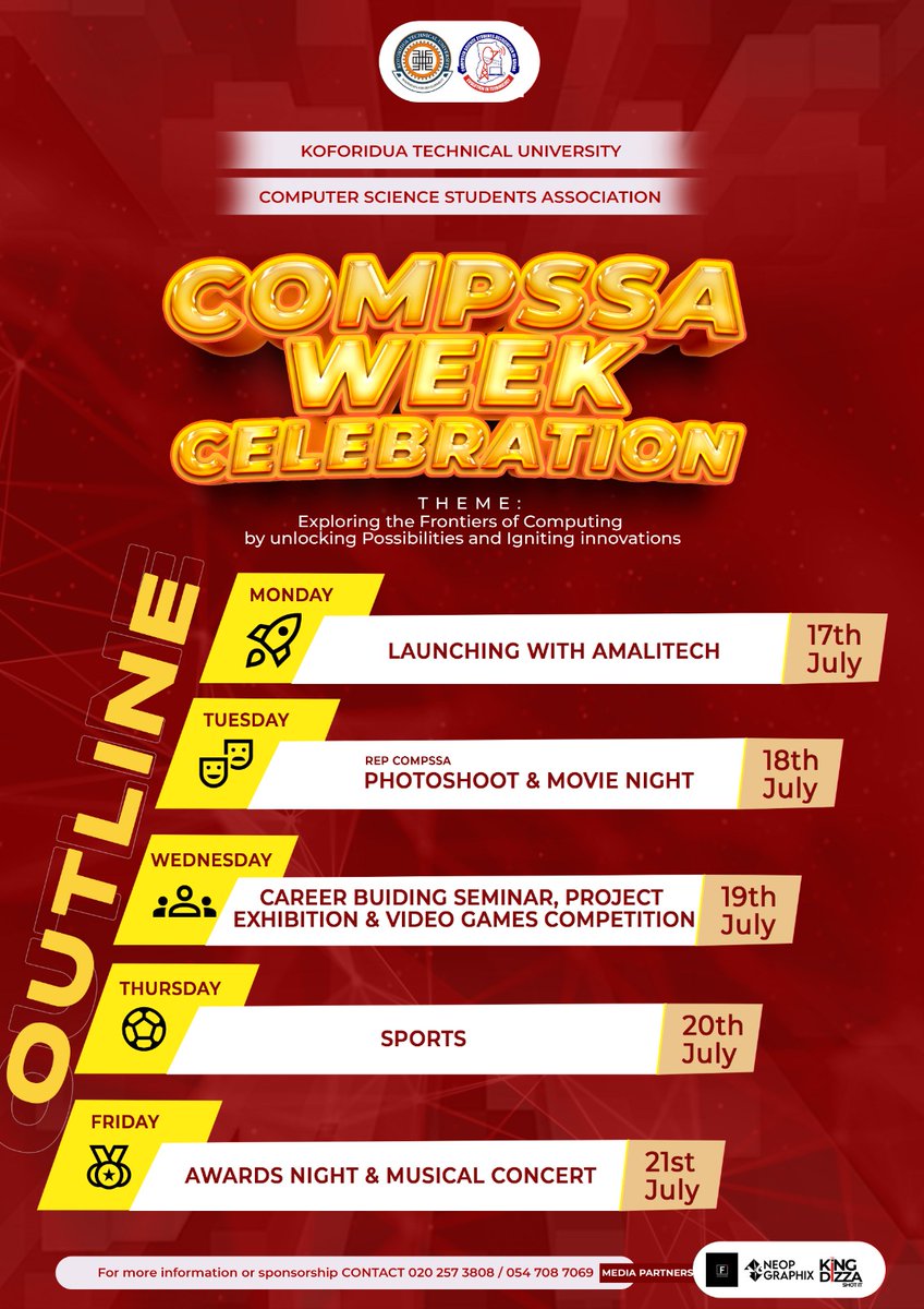 CompssaKtu's tweet photo. Activities for COMPSSA WEEK CELEBRATION π₯³..... #Compssaktu https://t.co/O1VCQ6axit