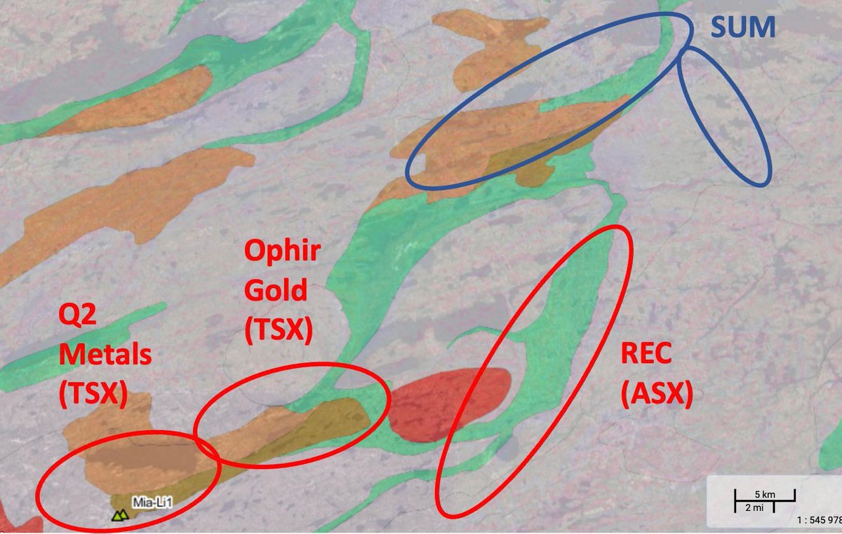 WRX_Ltd's tweet photo. Summit Minerals (ASX: $SUM) has acquired 80% of the Castor Lithium Project in Canada’s prolific James Bay region.

The Project covers an impressive 33km strike length of the Yasinski Lake Greenstone Belt and hosts several mapped pegmatite occurrences. https://t.co/SGqyS6kcz7