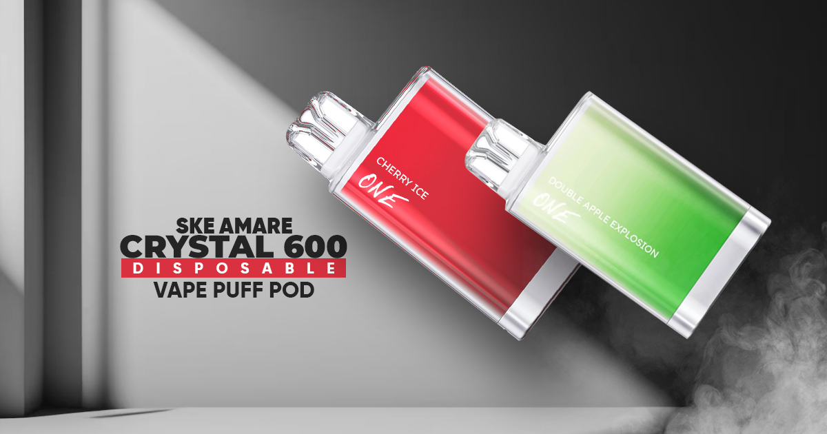 Introducing The Ske Amare Crystal 600 Disposable Vape Puff Pod Device from Vaper Deals. The ultimate disposable vape device with sleek and compact design.

Buy Now- shorturl.at/xDGLS

#vapelover #vapelife #elfbar #vapeing #disposable #ukvapes