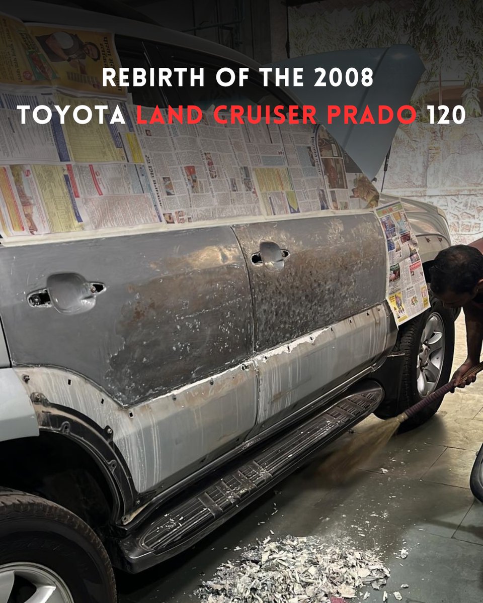 TeamBHPforum's tweet photo. BHPian raj_1787 shares the story of refurbishing his 4.0 V6 Petrol Land Cruiser Prado.
.
Full report⬇️
https://t.co/5V5g4lBNAv
.
#toyota #landcruiser #teambhp #livetodrive https://t.co/amFTrP12of