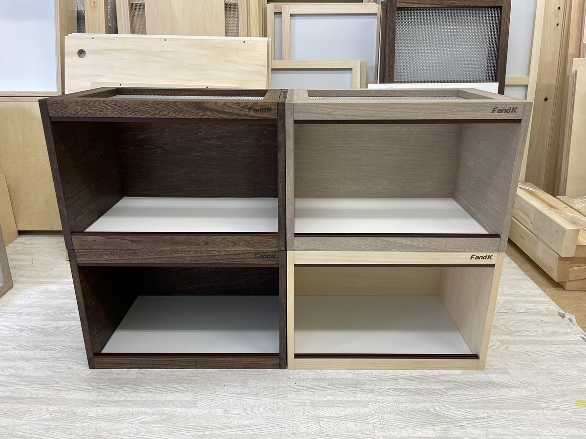 大きい割引 KAI FandK爬虫類木製ケージ 爬虫類/両生類用品